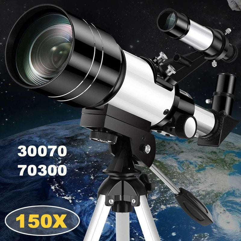 70mm_Refractor_Telescope_300mm_Focal_with_Tripod_Zoom_1