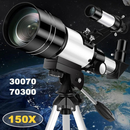 70mm_Refractor_Telescope_300mm_Focal_with_Tripod_Zoom_1