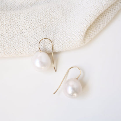 12mm Baroque Pearl Earrings