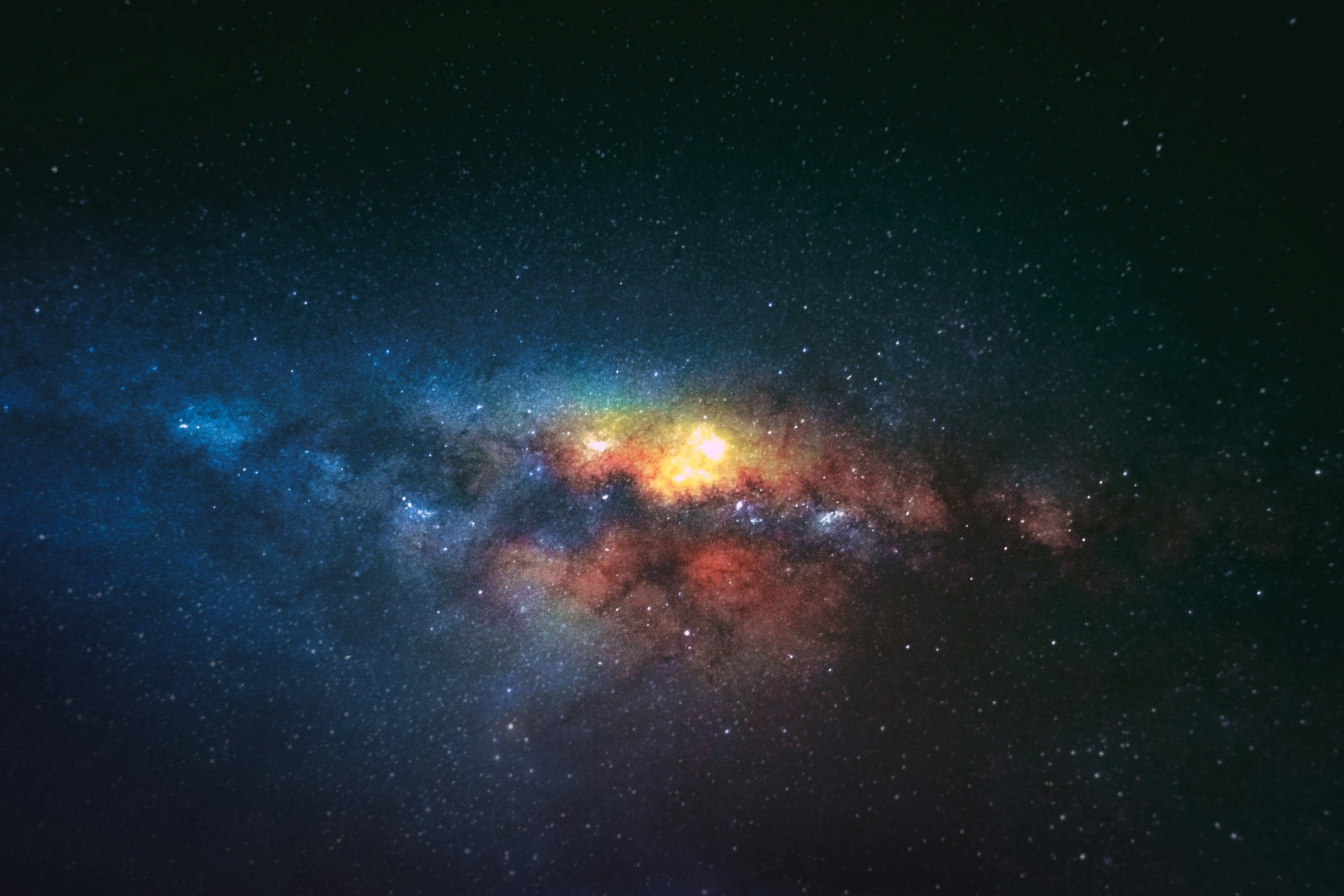 Milky Way night sky